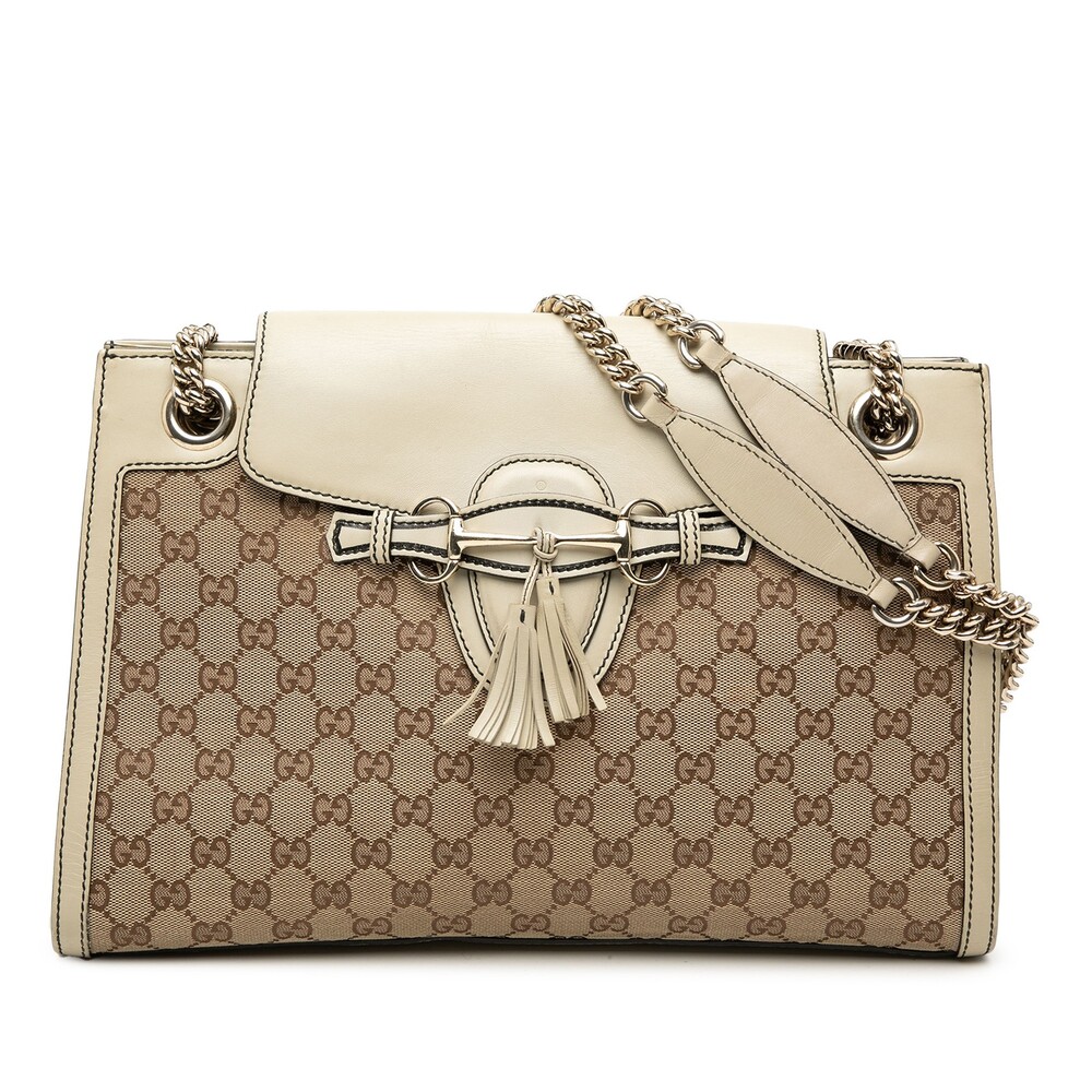 Gucci Large Gg Canvas Emily Shoulder #317879G70B